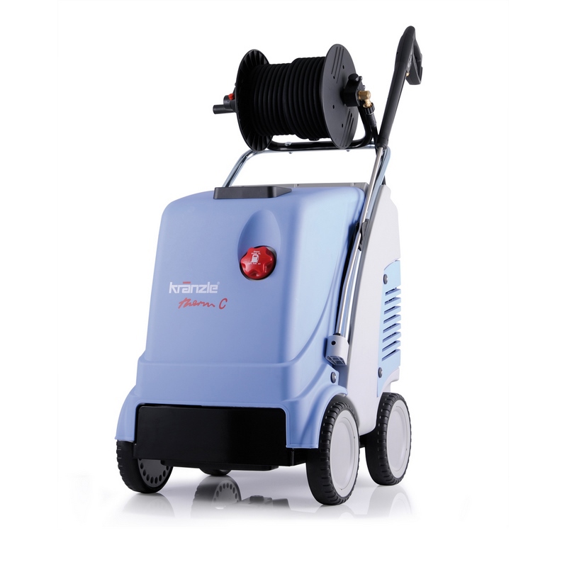 hogedrukreiniger met haspel kranzle