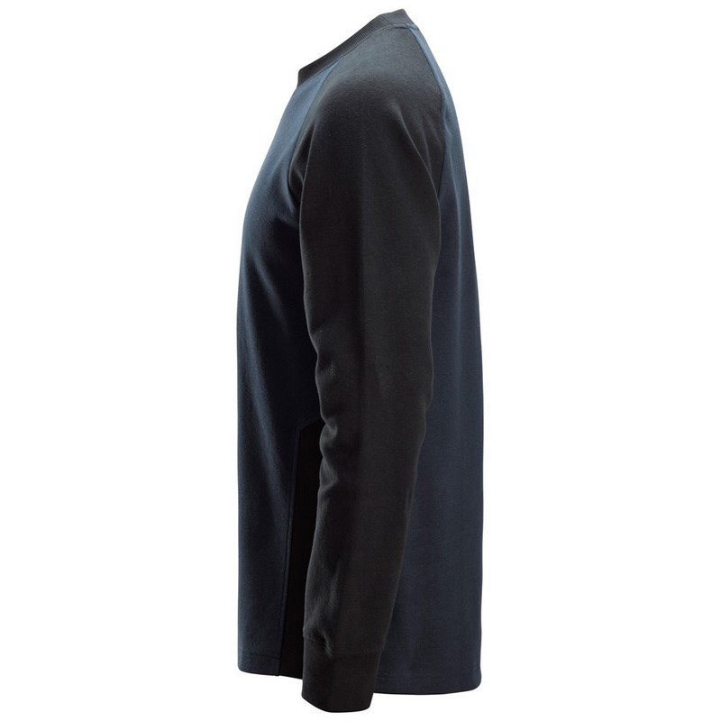 sweatshirt tweekleurig snickers-4