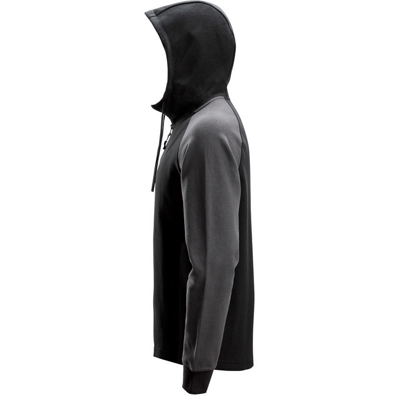 sweatshirt hoodie tweekleurig snickers-4