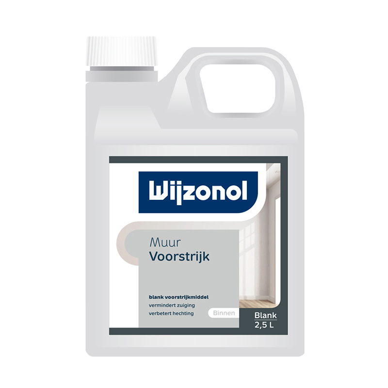 Muurvoorstrijk Wijzonol - 2.5L