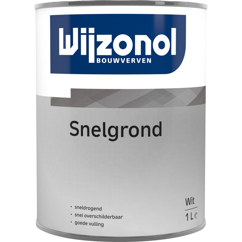 Grondverf Mat Snel Wijzonol - 1000ML