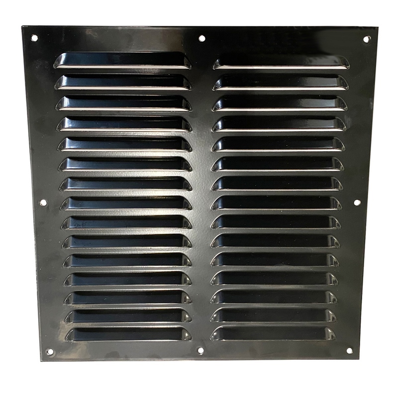 schoepenrooster aluminium zwart gavo