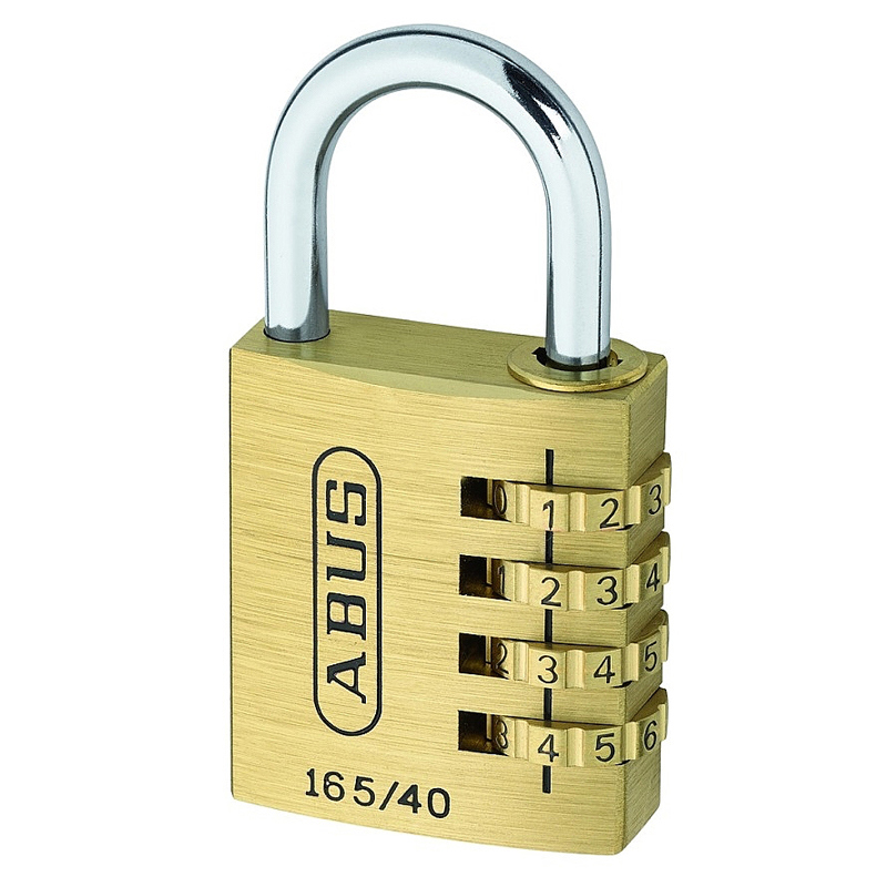 hangslot messing cijfercombinatie abus