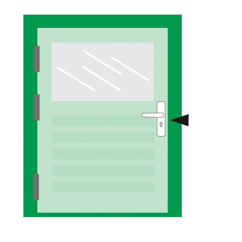 kortschild aluminium f1 axa-4