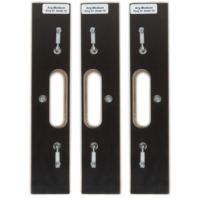 Scharnierfreesmalset Riens - ARGENTA MEDIUM SET à 3 STUKS