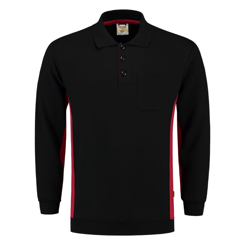 polosweater bicolor borstzak tricorp-7