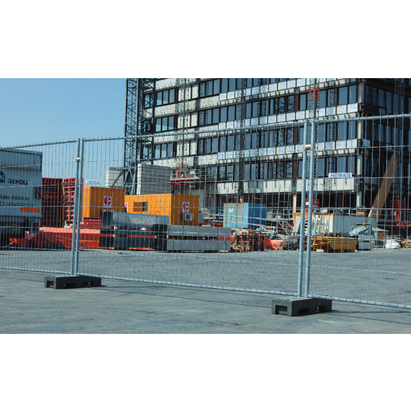 bouwhek met tussenstijl staal verzinkt-3