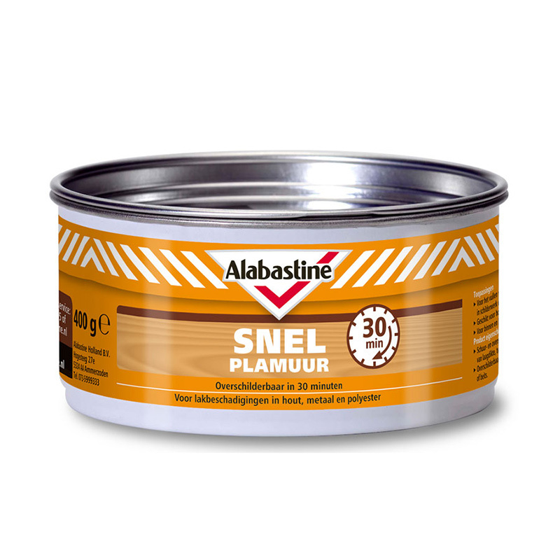 Snelplamuur Wit Alabastine - 400G WIT