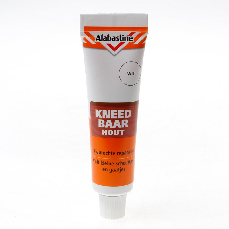 kneedbaar hout wit alabastine