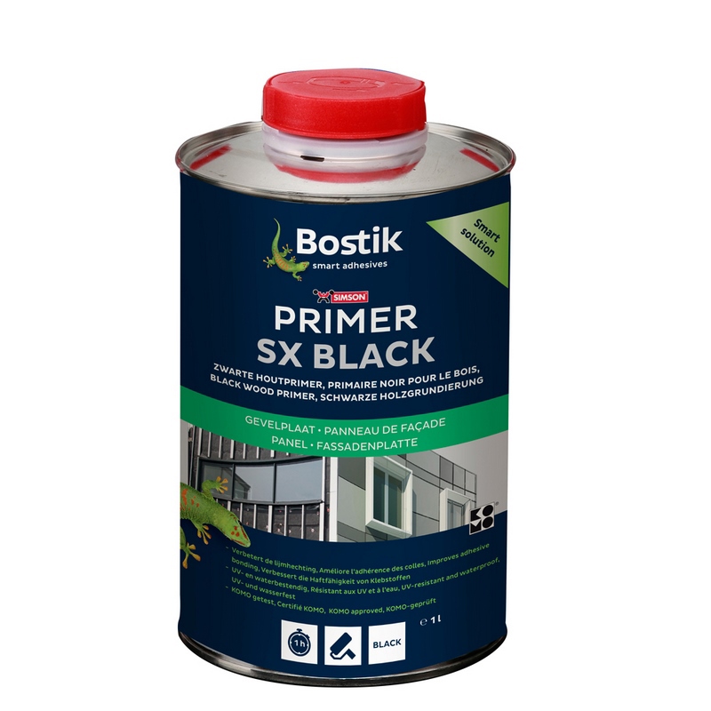 Primer Sx Black Bostik - ZWART 1000ML - HOUT