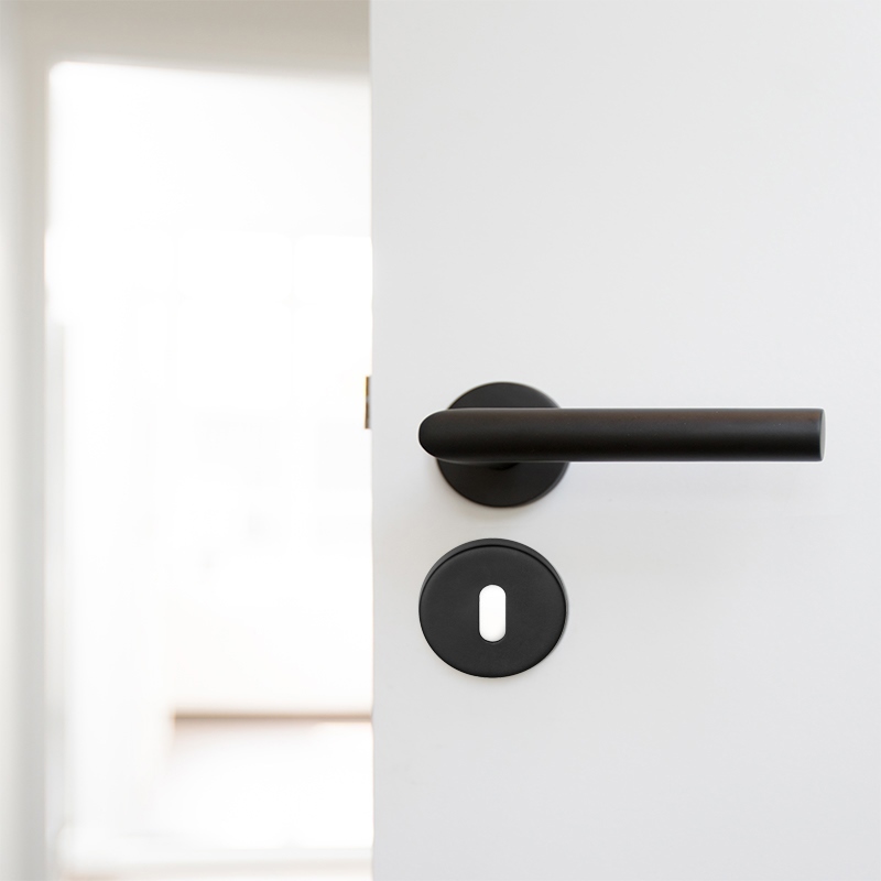 sleutelgatrozet mat zwart-3