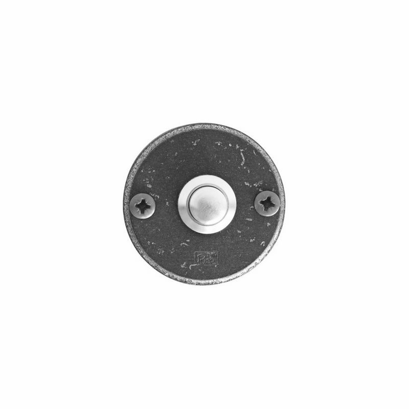 beldrukker ruw metaal