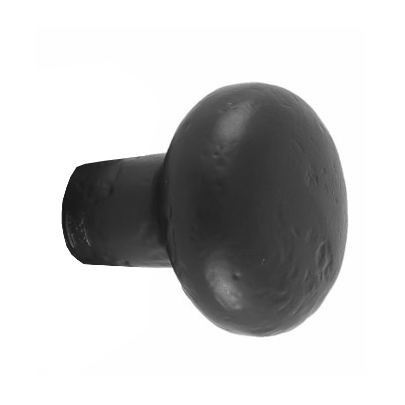 knopkruk verouderd ijzer zwart