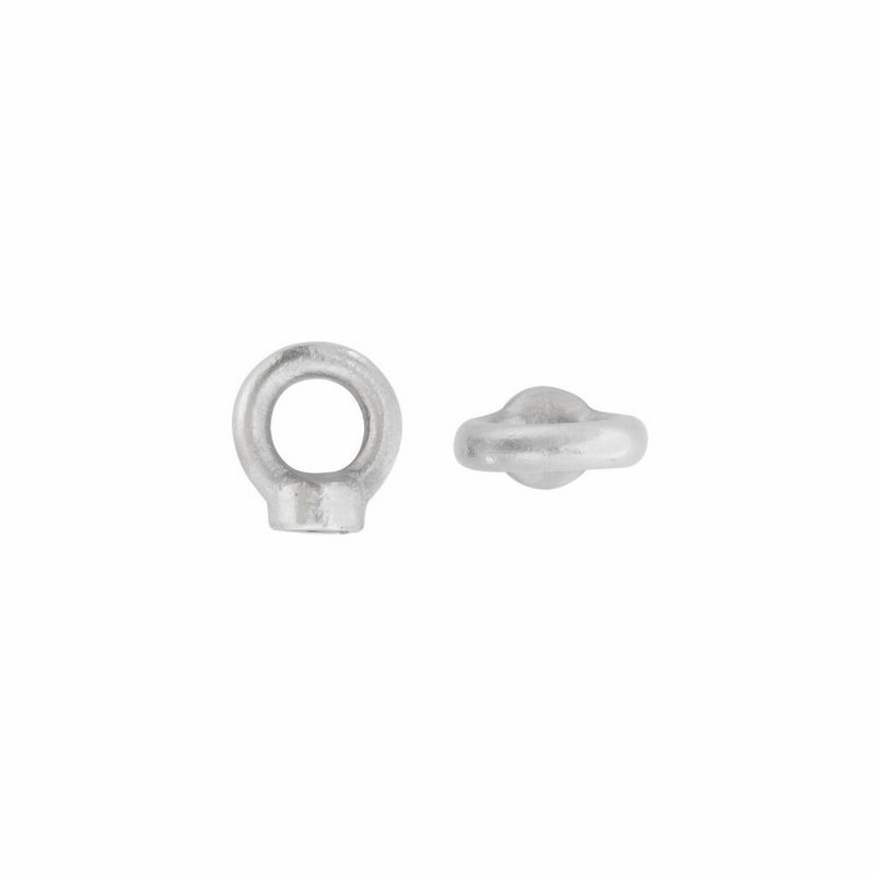 meubelknop mat wit brons