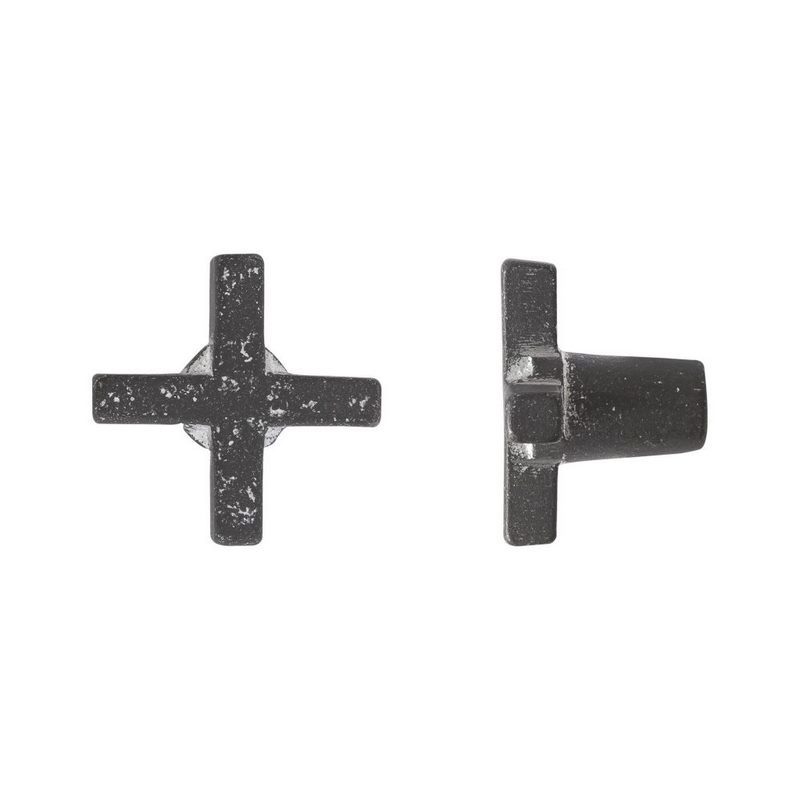 meubelknop ruw metaal