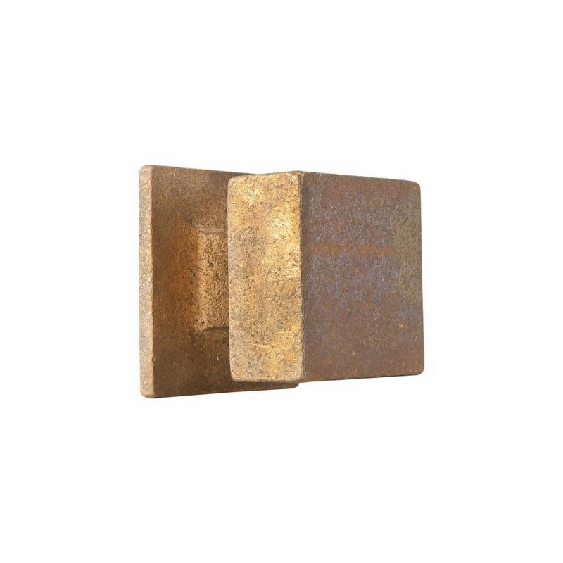 voordeurknop ruw brons