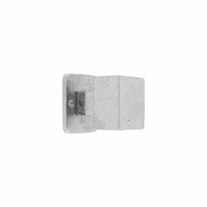 voordeurknop wit brons