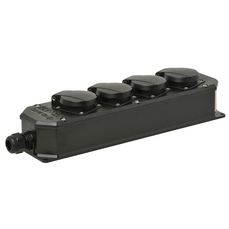 Verdeelblok Nylon 3-Voudig Zonder Kabel - 230V IP44