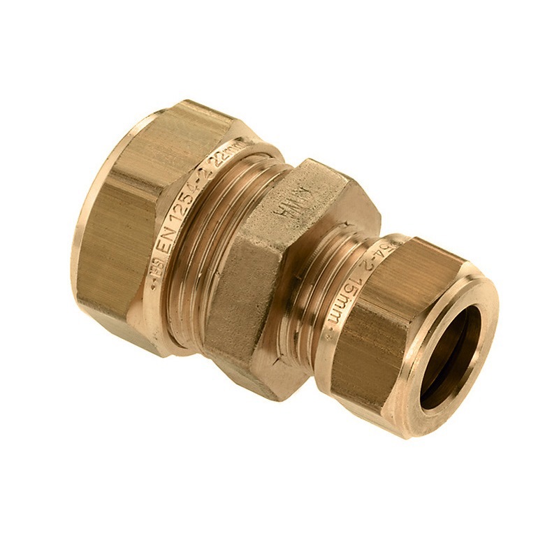 knel sok koppeling messing