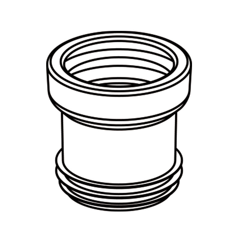 wc-afvoermanchet wit wisa