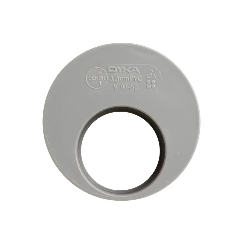 verloopring excentrisch pvc grijs rwa