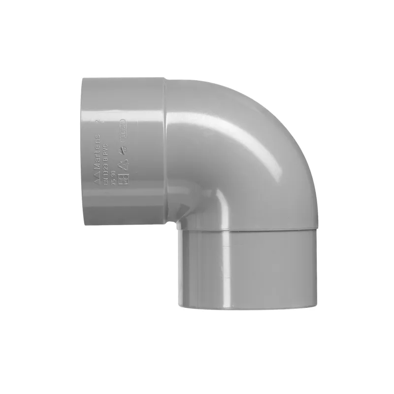 Bocht Pvc Grijs Rwa -  50MM