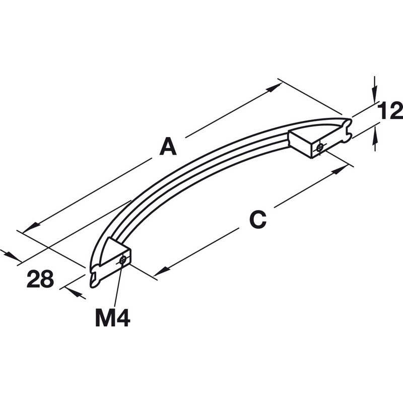 meubelgreep verchroomd gepolijst hafele-4