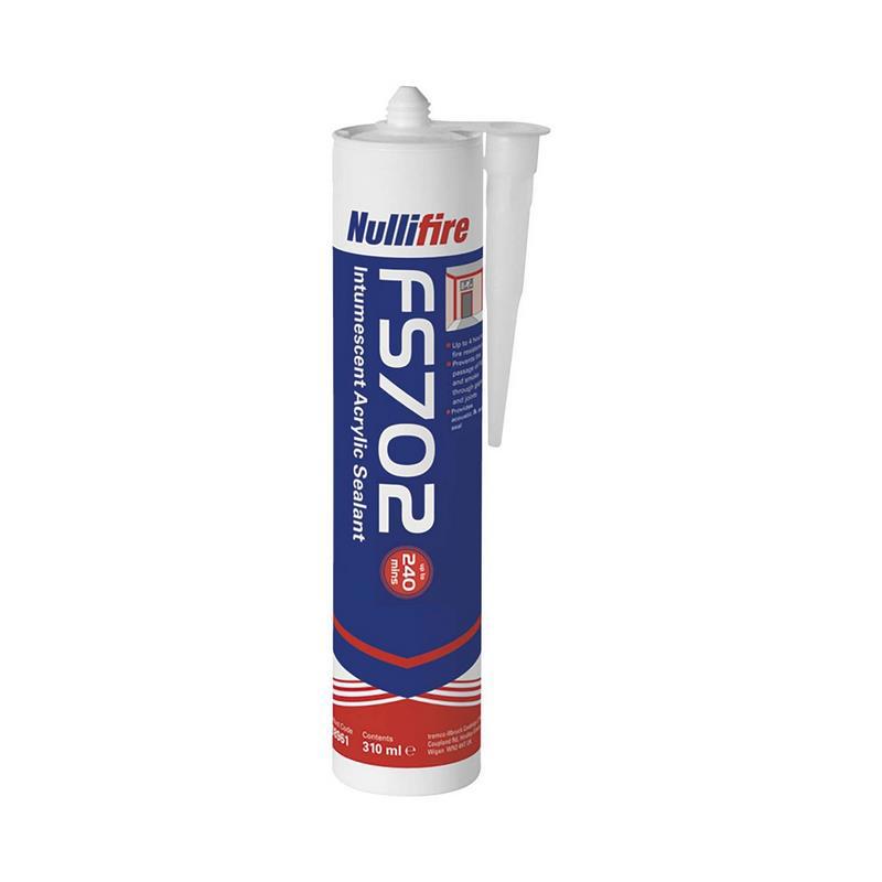 Acrylaatkit Brandwerend Nullifire - FS702 310ML WIT