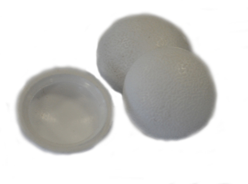 Afdekkap Kunststof - WIT RAL 9010