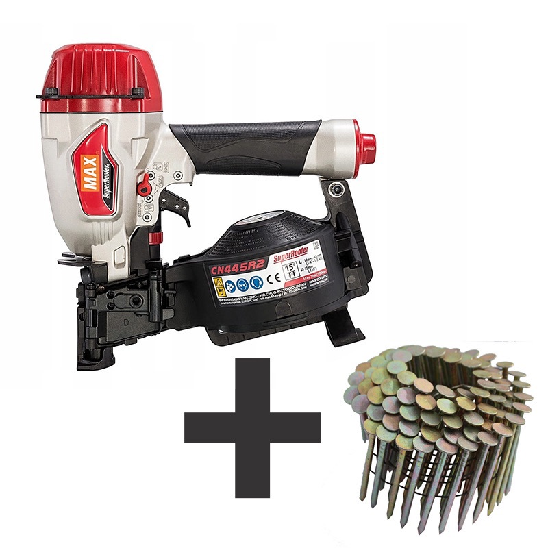 Rolnageltacker 8Bar Actieset Max - CN445R2 SuperRoofer