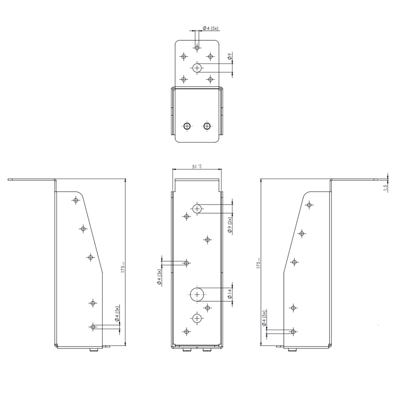balkdrager gbs lange lip sv-4