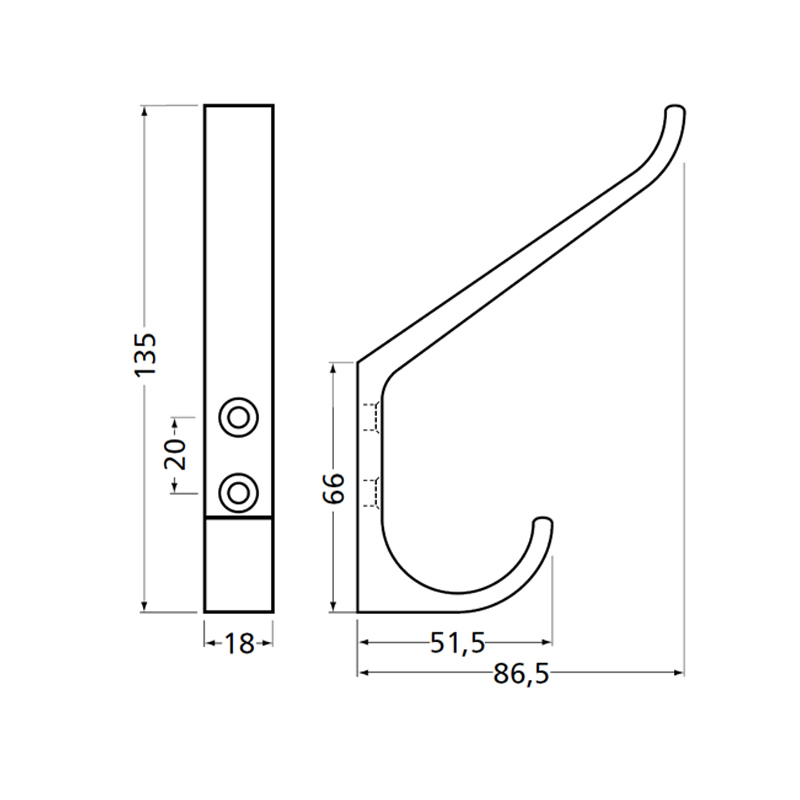 hoed-/jashaak aluminium f1 hermeta-5