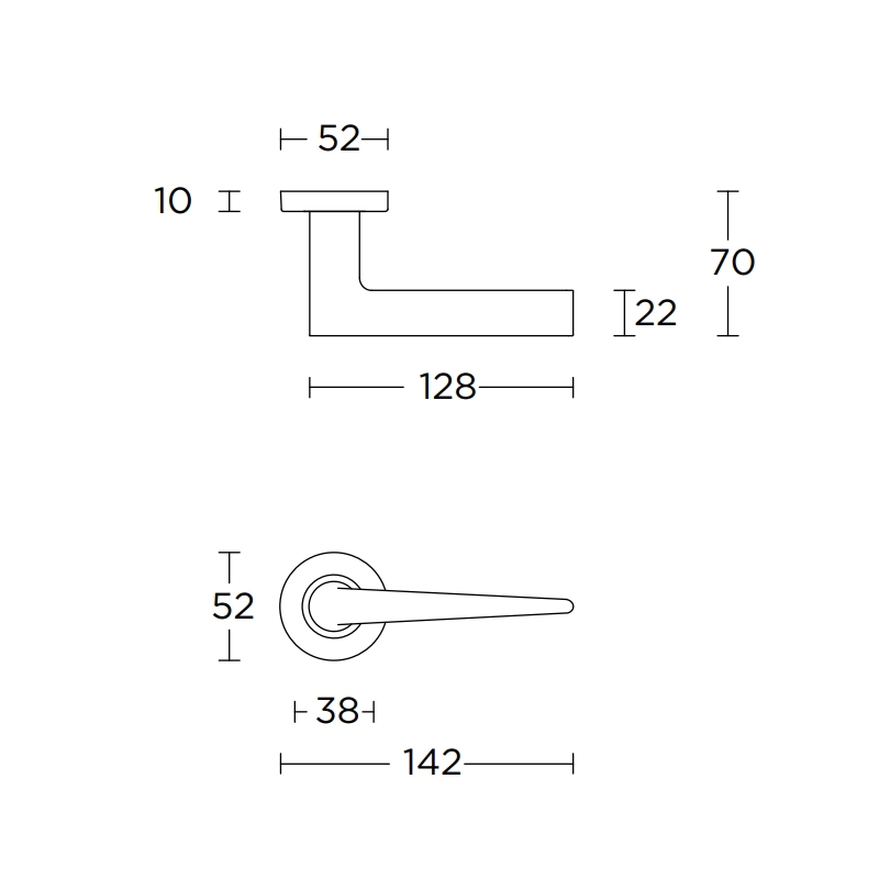 deurkruk mat zwart-3