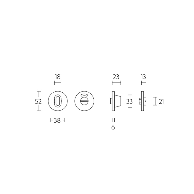 toiletrozet mat zwart-5