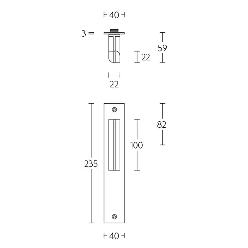 deurkruk rvs/eiken zwart-3