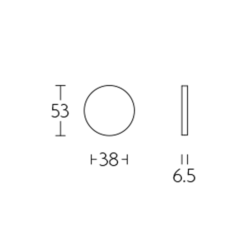 blindrozet pvd mat zwart-3