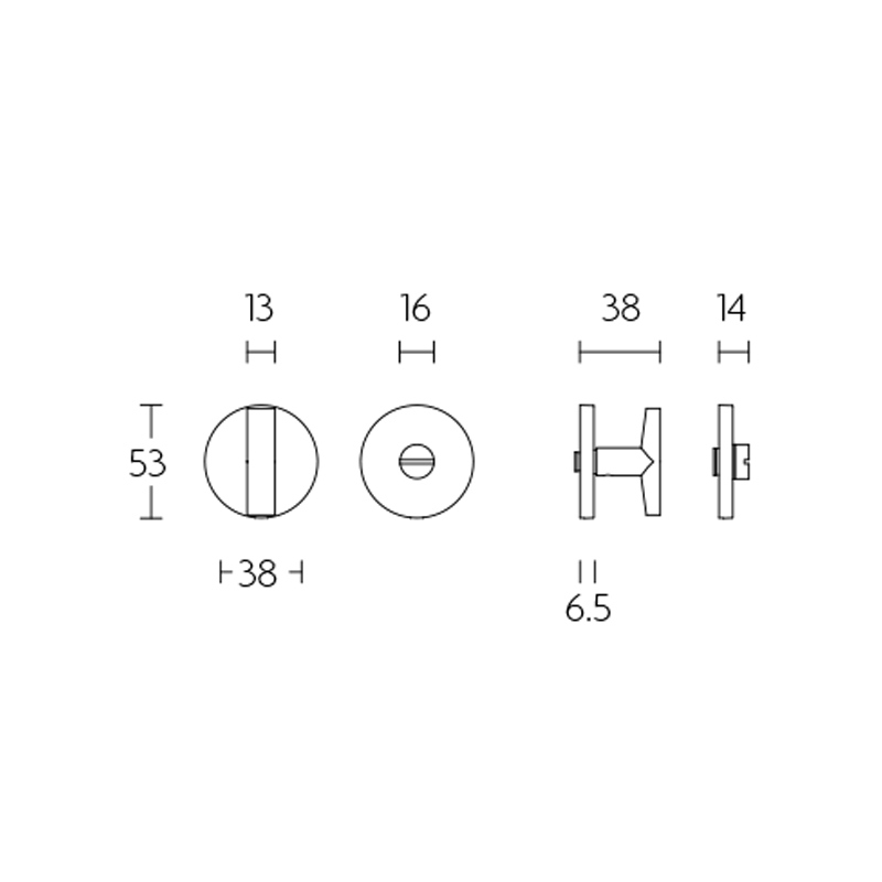 toiletrozet pvd mat zwart-3
