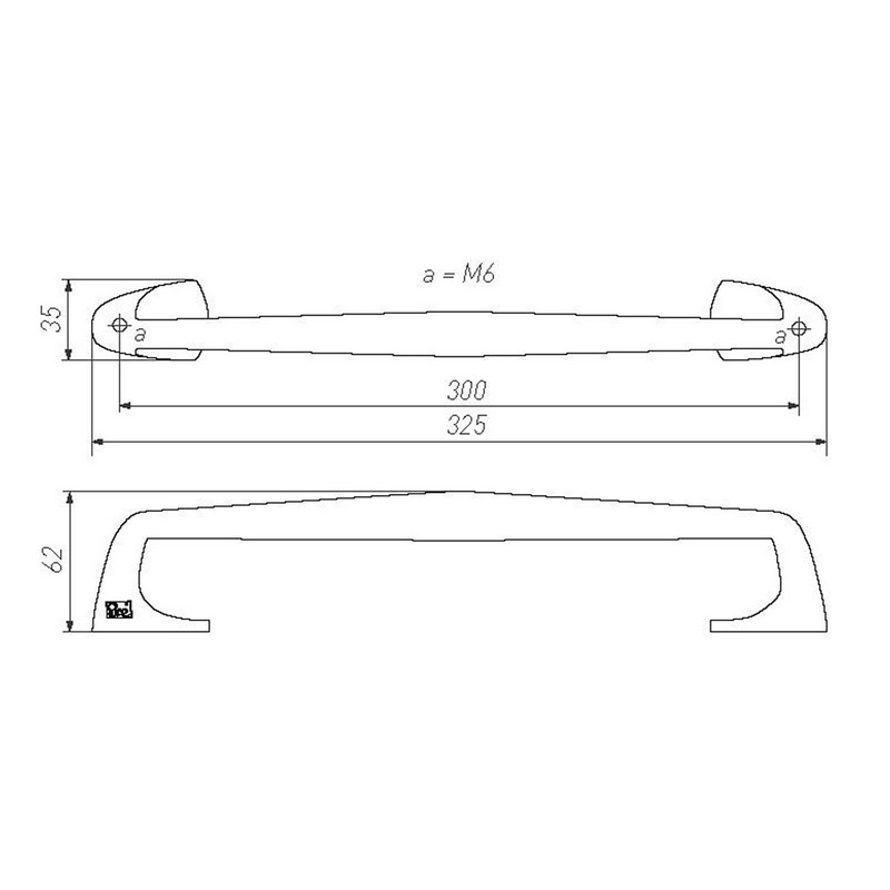 deurgreep ruw brons-3