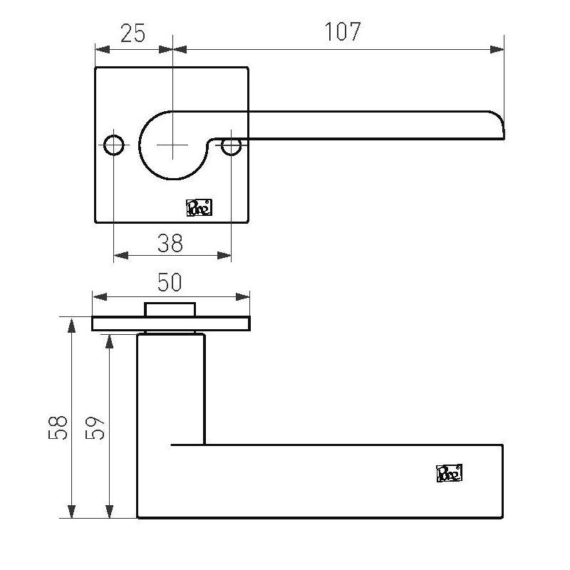 deurkruk mat wit brons-3