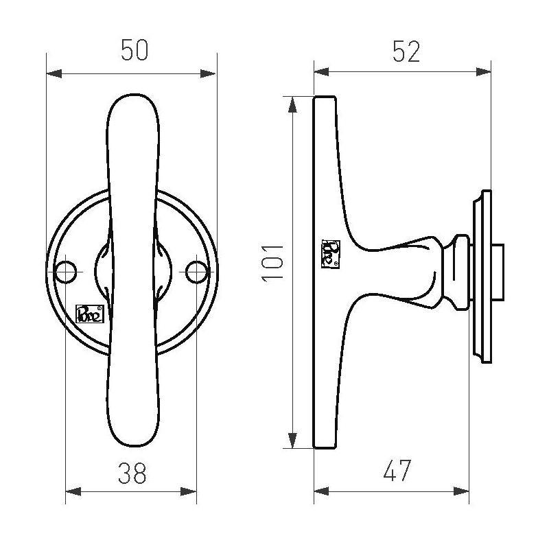 deurkruk mat wit brons-3