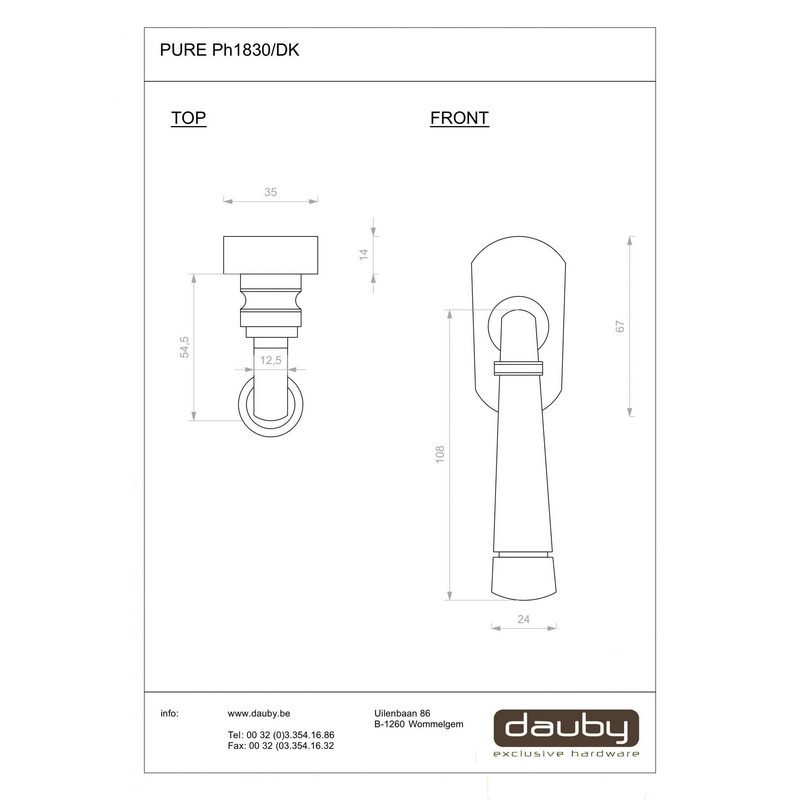 draaikiepkruk ruw brons gepolijst-3