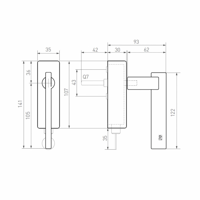 draaikiepkruk mat wit brons-3