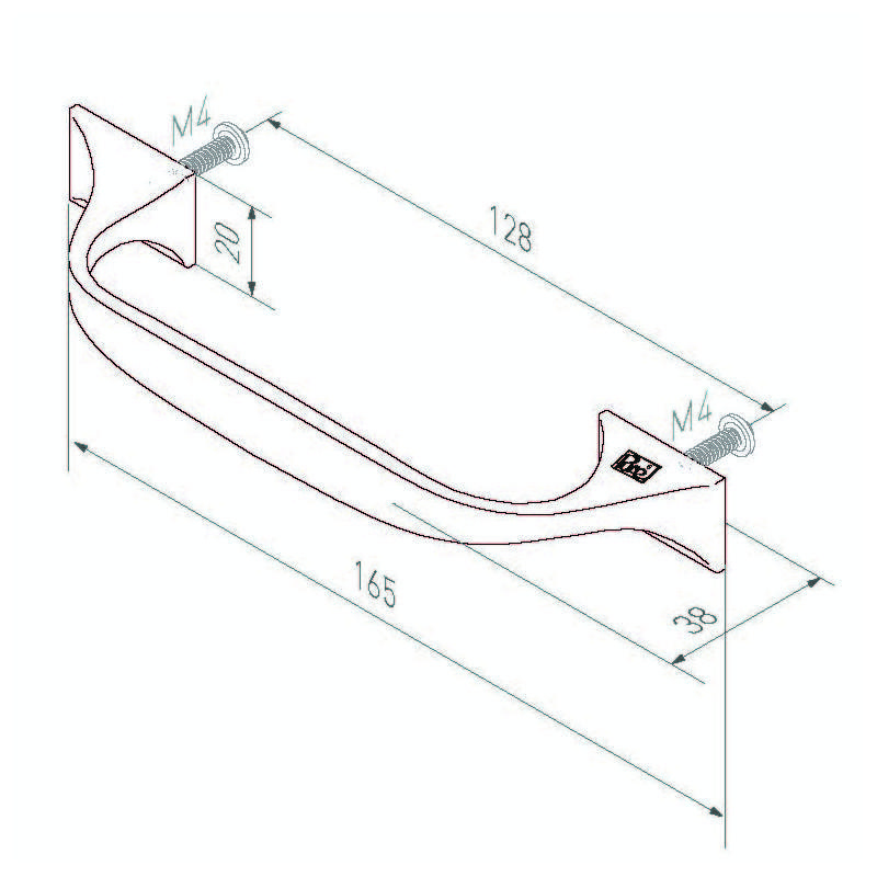 meubelgreep wit brons-3