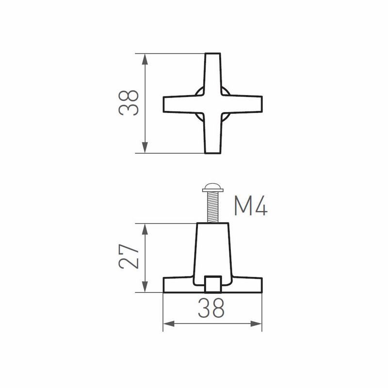 meubelknop ruw brons-3