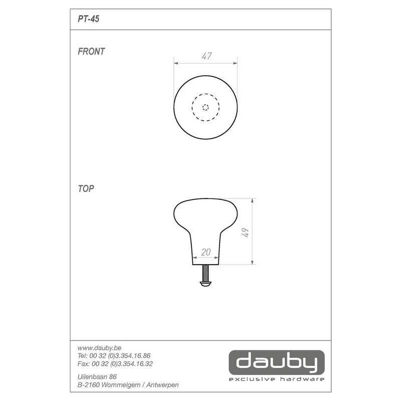 meubelknop ruw brons-3