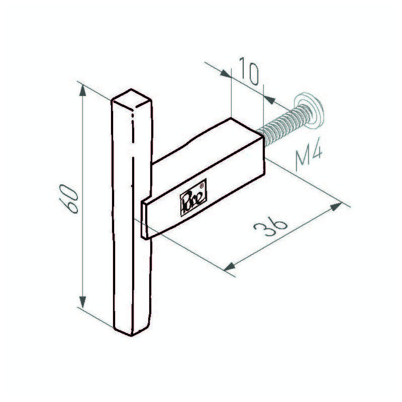 meubelknop mat wit brons-3