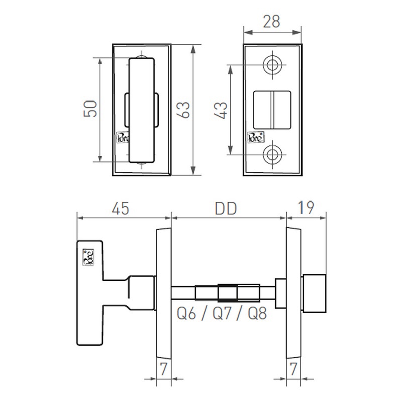 toiletrozet ruw brons gepolijst-3