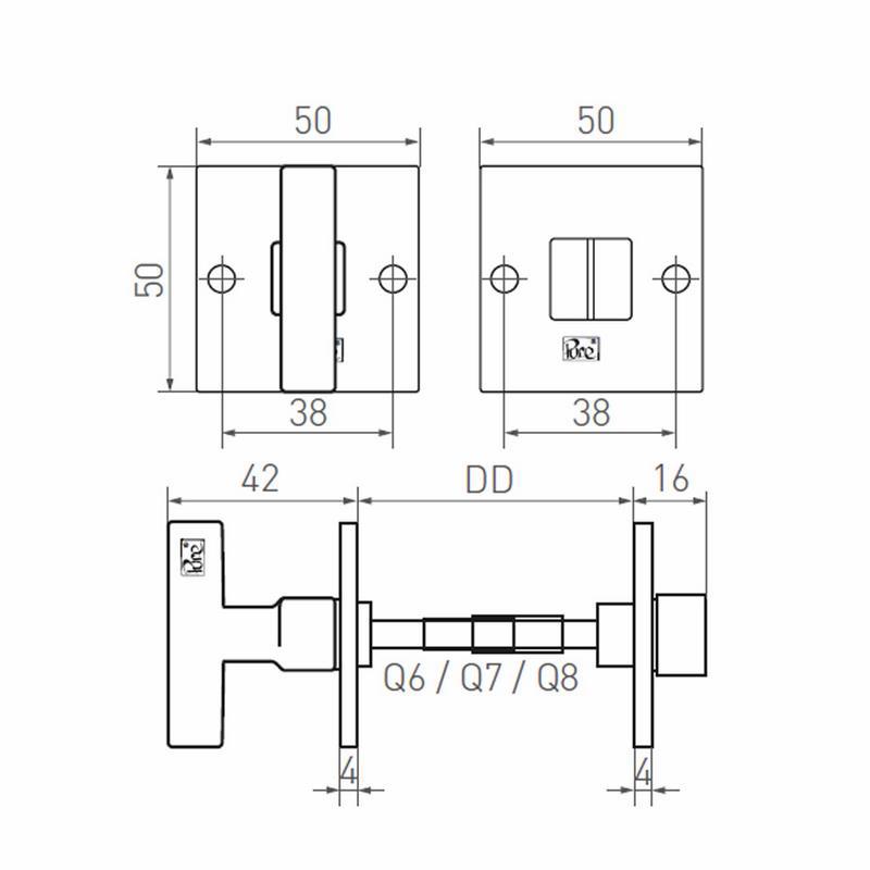 toiletrozet ruw brons gepolijst-3