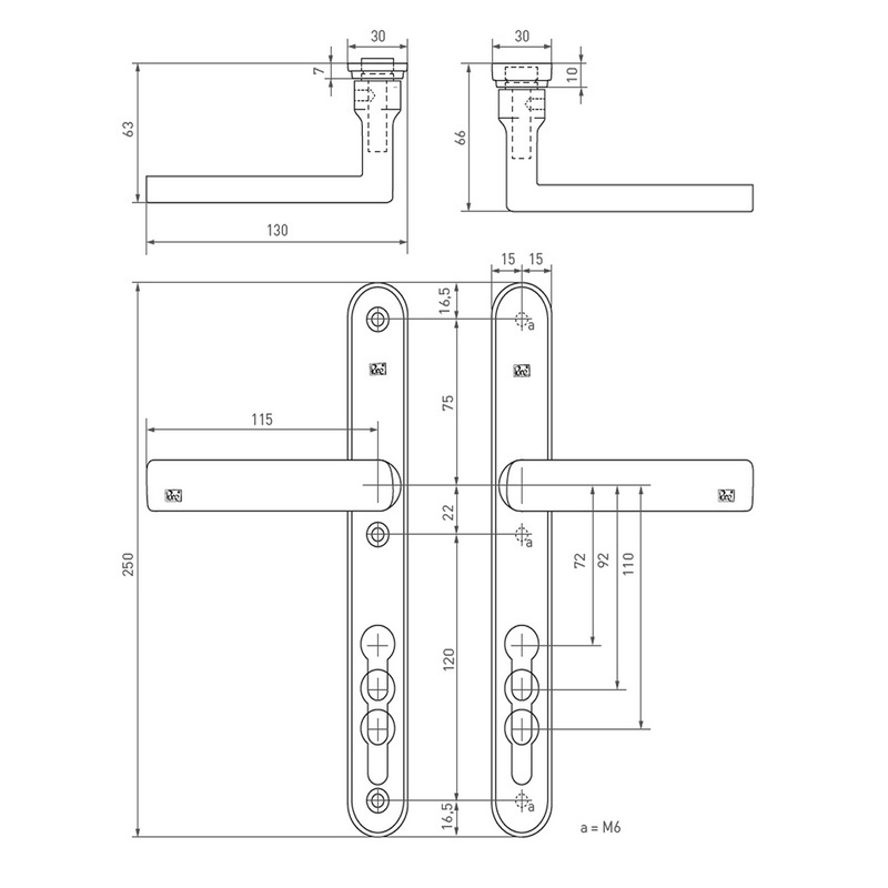 veiligheidsgarnituur mat wit brons-3