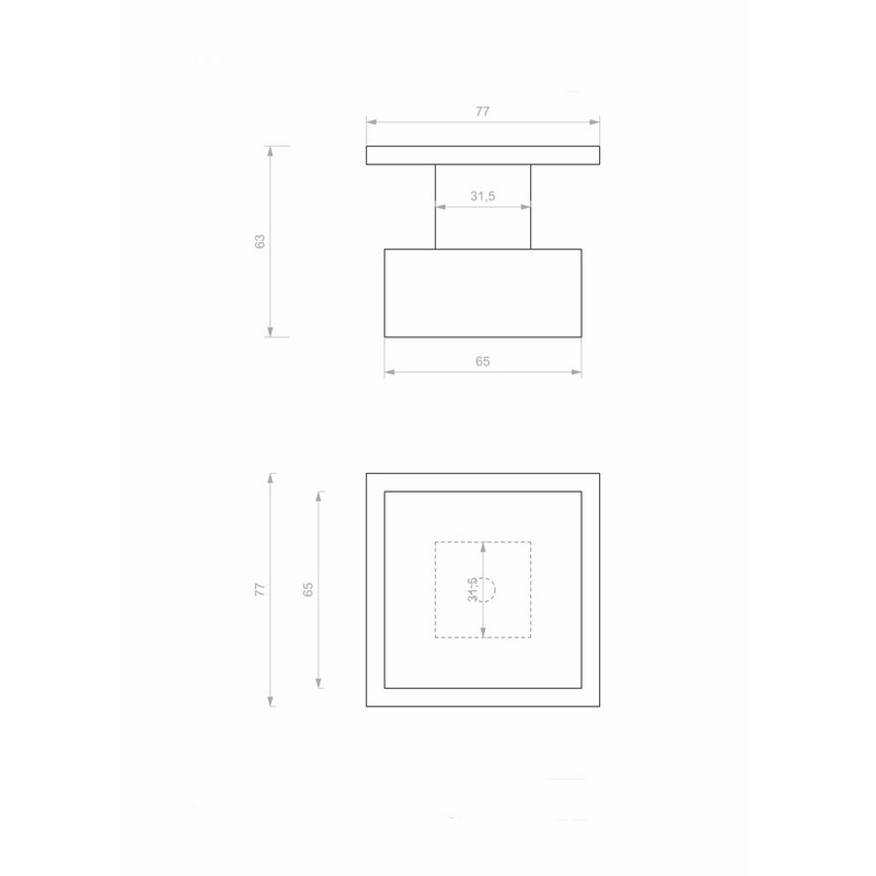 voordeurknop wit brons-3